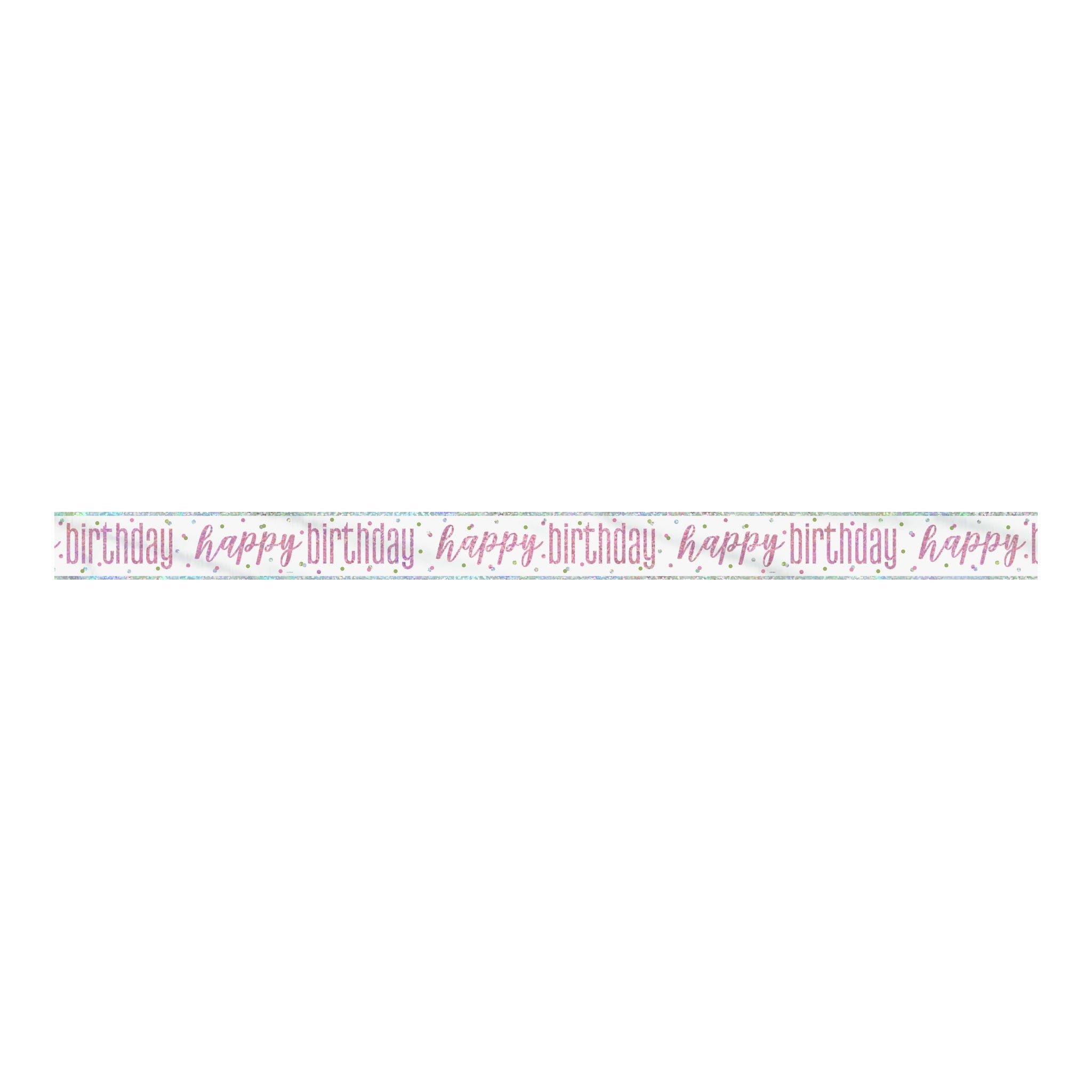 Birthday Banner Rose Gold 9ft